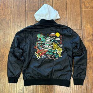 DGK HOODED BOMBER JACKET SIZE MEDIUM BRAND NEW